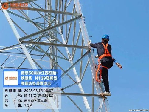 国网江苏电力工程咨询公司率先推行全方位防坠落装置